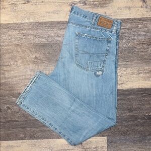 Polo Ralph Lauren Hampton Distressed Patched Jeans